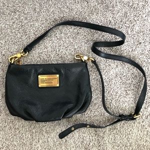 Marc Jacobs black clutch purse